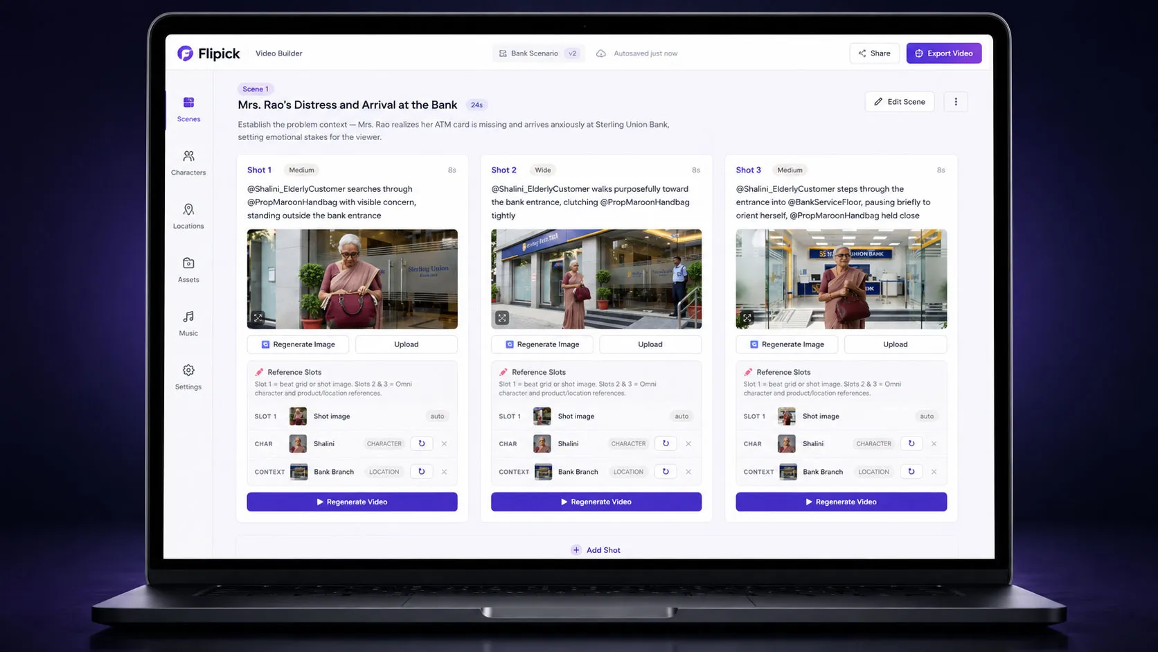 AI Video Platform &mdash; cinematic studio output
